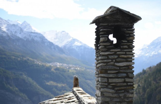 Backhaus in Törbel - Freilichtmuseum Urchigs Terbil