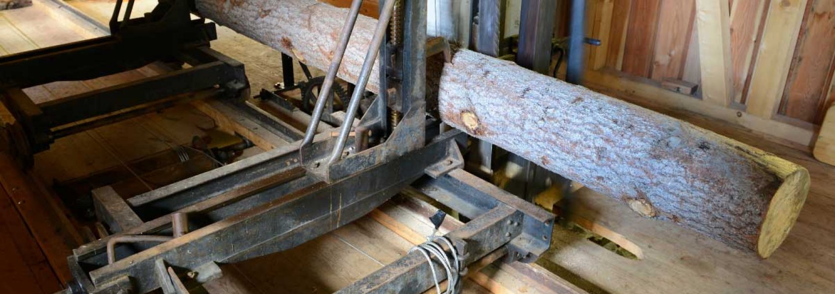 Gattersäge in Törbel - Freilichtmuseum Urchigs Terbil